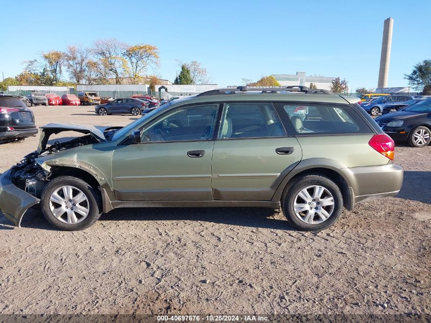 2005 Subaru Outback 2.5I VIN: 4S4BP61C857304820 Lot: 40697676