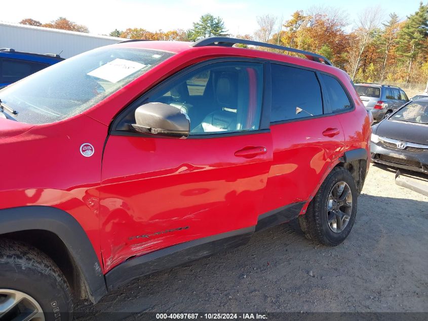 2019 Jeep Cherokee Trailhawk 4X4 VIN: 1C4PJMBX7KD298488 Lot: 40697687