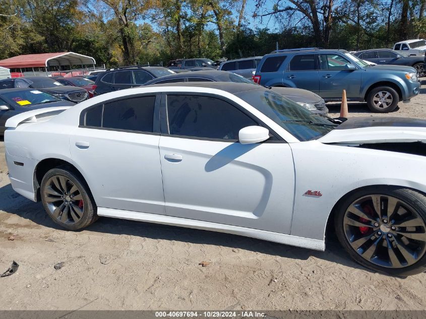 2013 Dodge Charger Srt8 VIN: 2C3CDXEJ1DH696854 Lot: 40697694