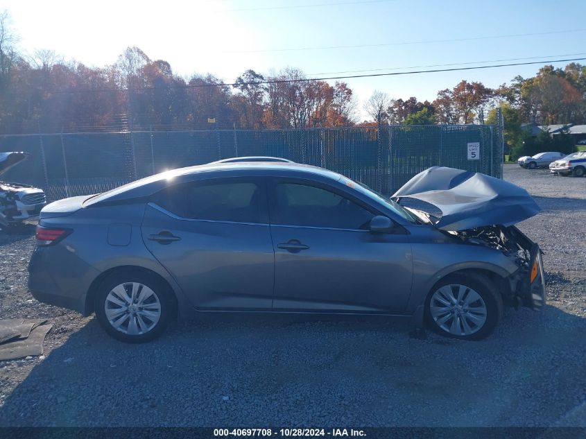 2022 Nissan Sentra S Xtronic Cvt VIN: 3N1AB8BV9NY260208 Lot: 40697708