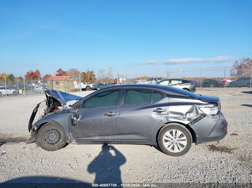 2022 Nissan Sentra S Xtronic Cvt VIN: 3N1AB8BV9NY260208 Lot: 40697708