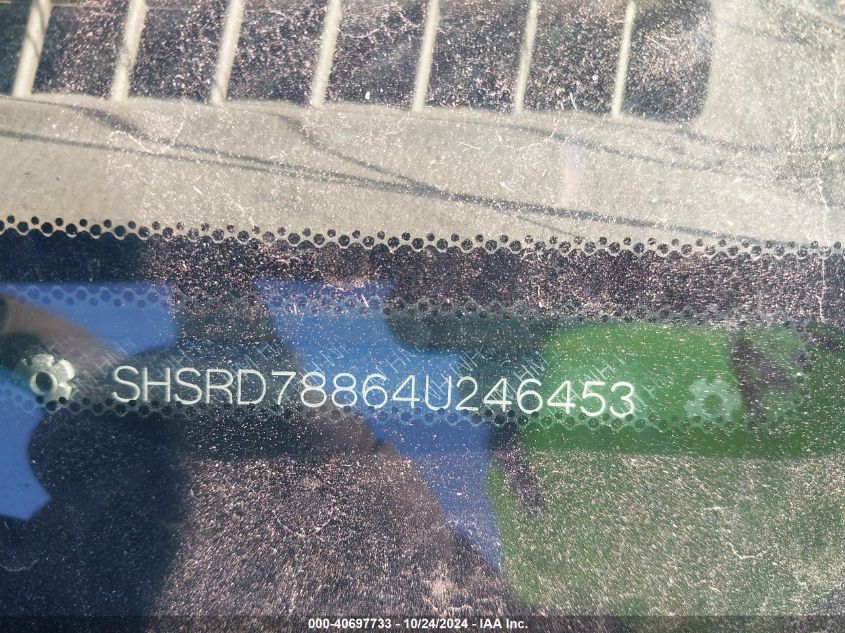 2004 Honda Cr-V Ex VIN: SHSRD78864U246453 Lot: 40697733