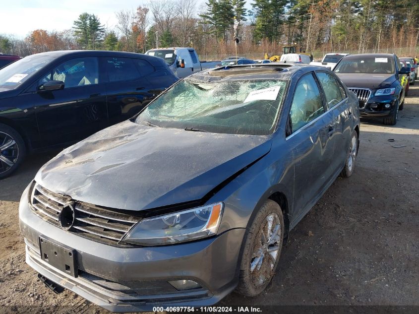 2015 Volkswagen Jetta 1.8T Se VIN: 3VWD17AJ8FM216468 Lot: 40697754