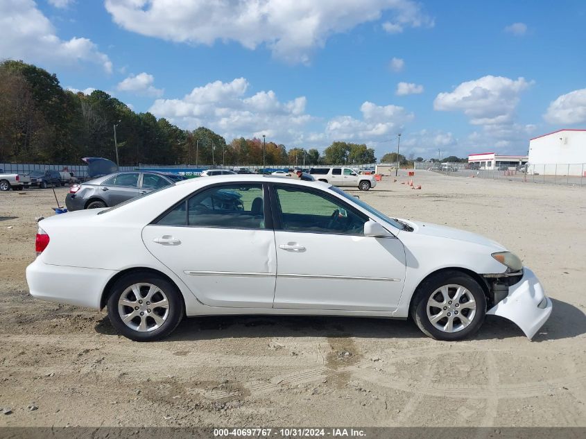 2005 Toyota Camry Xle V6 VIN: 4T1BF30K35U087656 Lot: 40697767