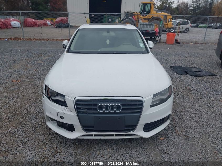 2009 Audi A4 2.0T Premium VIN: WAUSF78K39N043315 Lot: 40697780