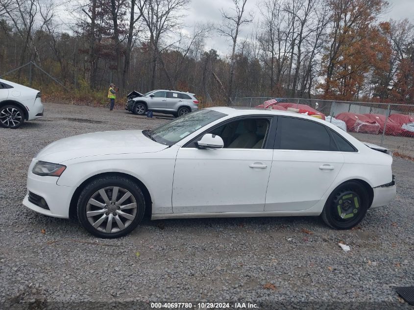 2009 Audi A4 2.0T Premium VIN: WAUSF78K39N043315 Lot: 40697780