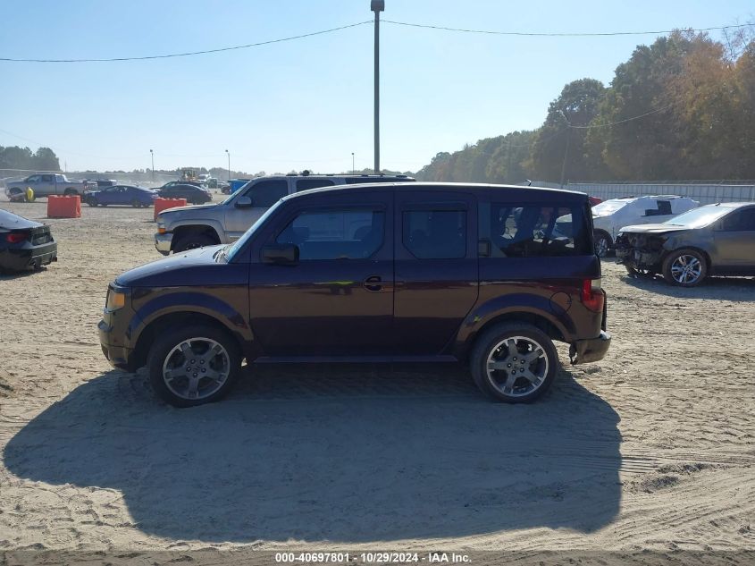 2008 Honda Element Sc VIN: 5J6YH18908L013713 Lot: 40697801