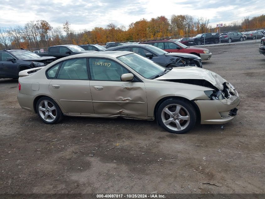 2008 Subaru Legacy 2.5I VIN: 4S3BL616287208633 Lot: 40697817