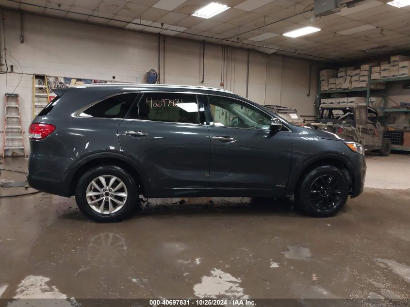 2018 Kia Sorento 2.4L Lx VIN: 5XYPGDA35JG347216 Lot: 40697831