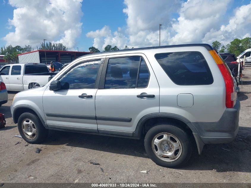 2002 Honda Cr-V Lx VIN: SHSRD68432U000206 Lot: 40697833