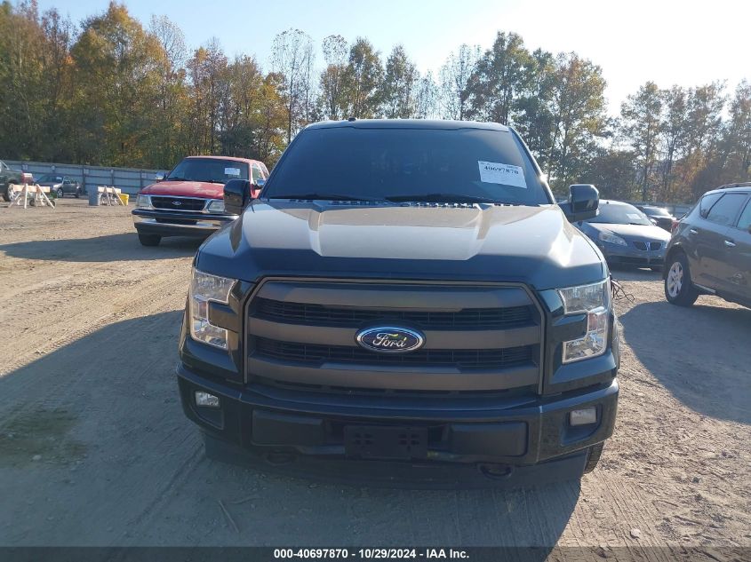 2017 Ford F-150 Lariat VIN: 1FTEW1EG9HKD18179 Lot: 40697870