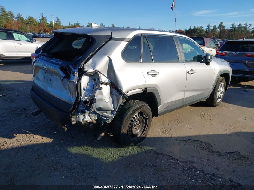 VIN 2T3F1RFV0NC257131 2022 Toyota RAV4, LE no.4