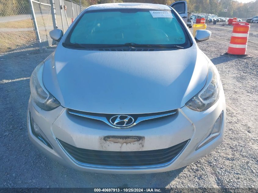 2015 Hyundai Elantra Se VIN: 5NPDH4AE5FH638297 Lot: 40697913