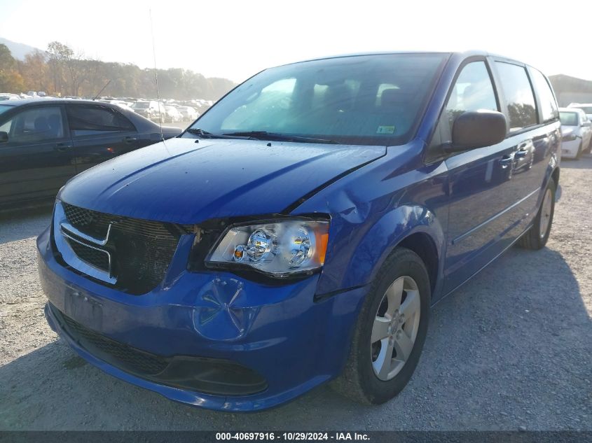 2013 Dodge Grand Caravan Se VIN: 2C4RDGBG6DR817337 Lot: 40697916