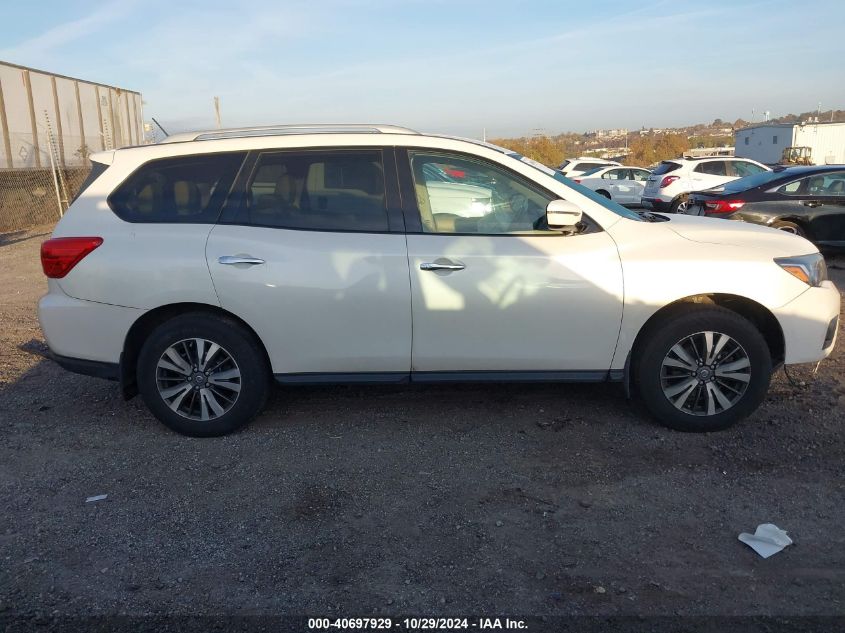 2017 Nissan Pathfinder Sv VIN: 5N1DR2MM9HC645218 Lot: 40697929