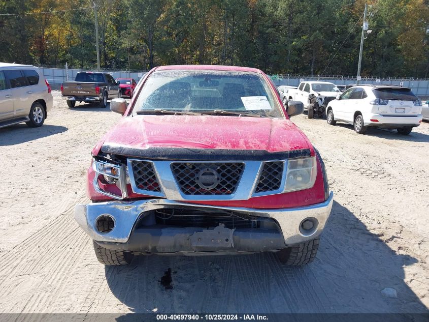 2008 Nissan Frontier Se VIN: 1N6AD07W78C412295 Lot: 40697940