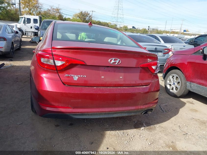 2015 Hyundai Sonata Se VIN: 5NPE24AF4FH204399 Lot: 40697943