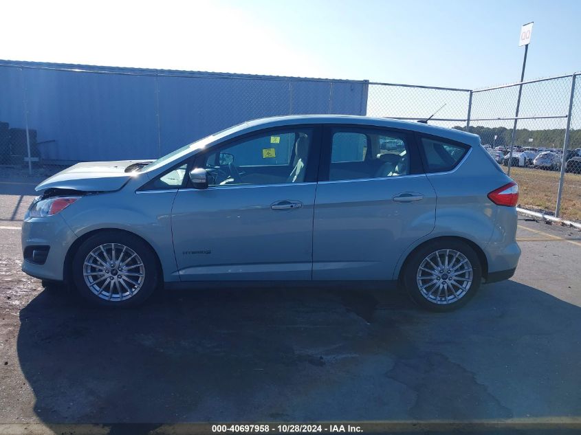 2013 Ford C-Max Hybrid Sel VIN: 1FADP5BU5DL505391 Lot: 40697958