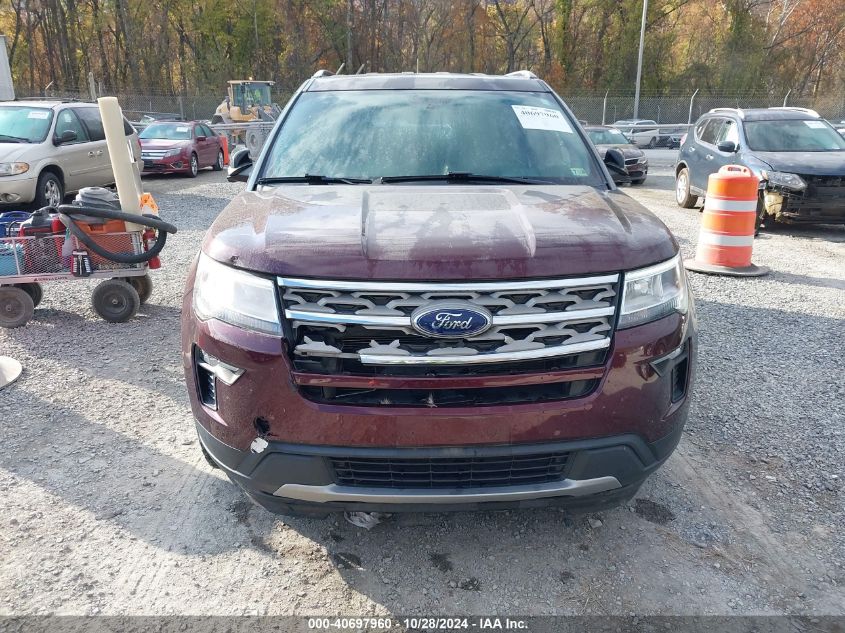 2018 Ford Explorer Xlt VIN: 1FM5K8D88JGB83750 Lot: 40697960