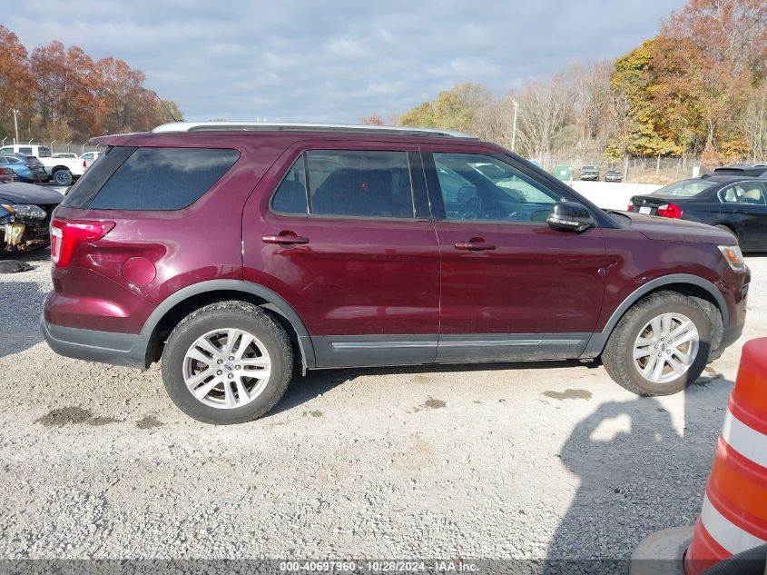 2018 Ford Explorer Xlt VIN: 1FM5K8D88JGB83750 Lot: 40697960