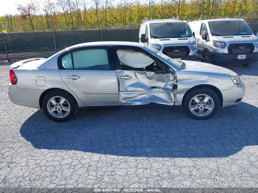 2005 Chevrolet Malibu Ls VIN: 1G1ZT54865F209221 Lot: 40697965