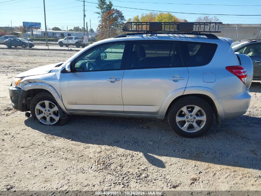 2011 Toyota Rav4 Limited V6 VIN: 2T3DK4DV0BW054714 Lot: 40698013