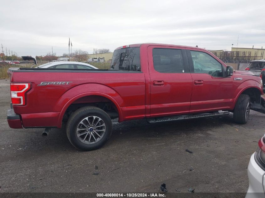 2019 Ford F-150 Xlt VIN: 1FTEW1CP1KFC55310 Lot: 40698014