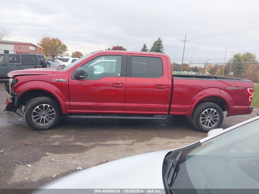 2019 Ford F-150 Xlt VIN: 1FTEW1CP1KFC55310 Lot: 40698014