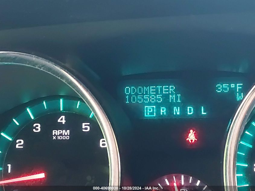 2011 Chevrolet Traverse 1Lt VIN: 1GNKRGED7BJL25343 Lot: 40698038