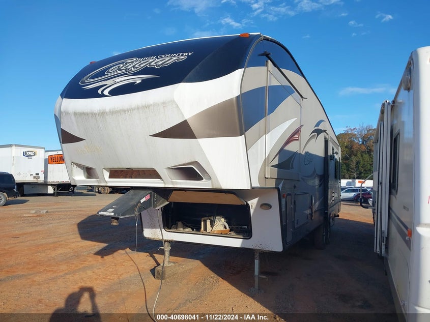 Vin: 4ydf31320f2501923, lot: 41187400, keystone cougar m-3 20152