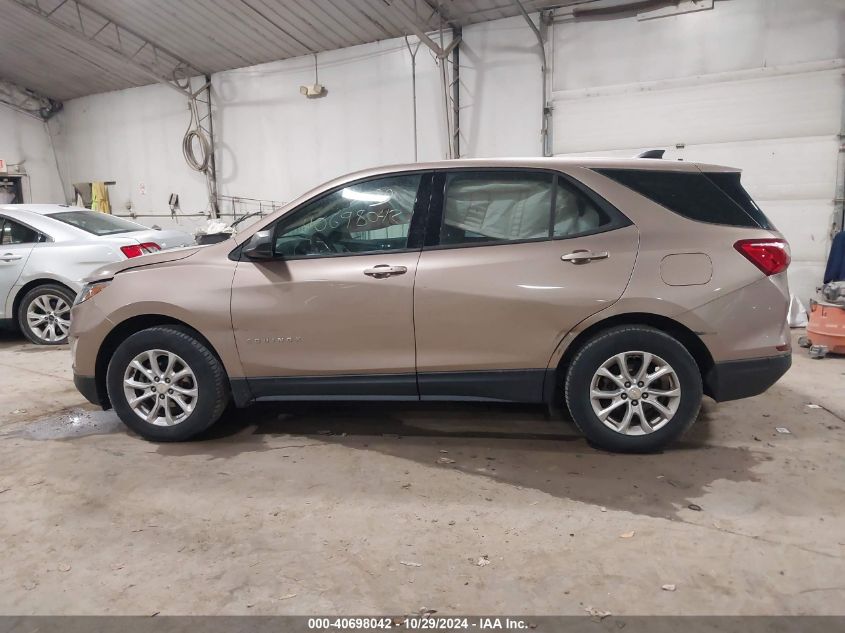 2019 Chevrolet Equinox Ls VIN: 2GNAXSEVXK6105890 Lot: 40698042