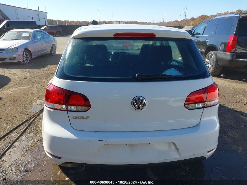 2014 Volkswagen Golf 2.5L VIN: WVWDB7AJ9EW008162 Lot: 40698043