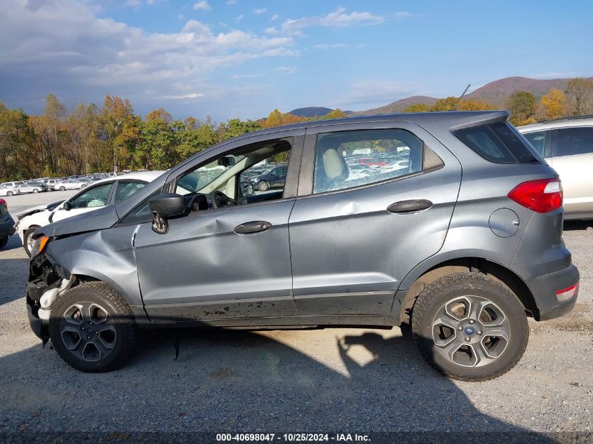 2019 Ford Ecosport S VIN: MAJ6S3FL2KC286478 Lot: 40698047