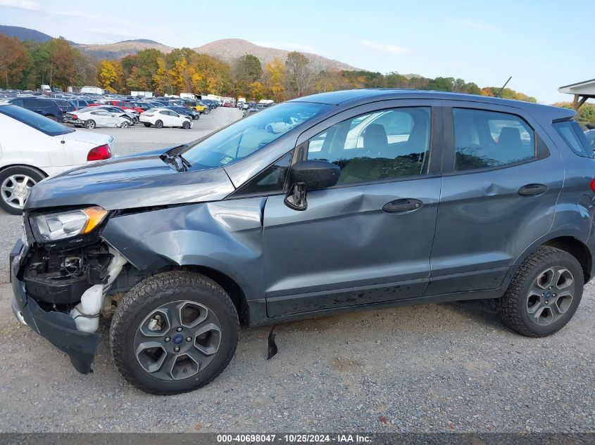 2019 Ford Ecosport S VIN: MAJ6S3FL2KC286478 Lot: 40698047