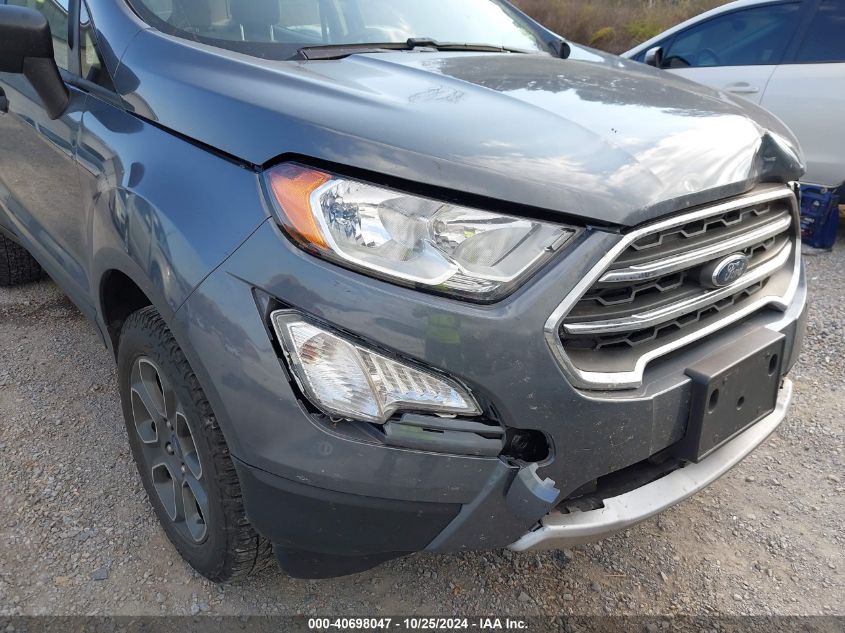 2019 Ford Ecosport S VIN: MAJ6S3FL2KC286478 Lot: 40698047