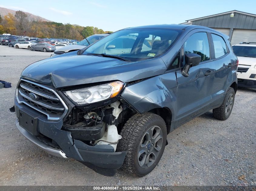 2019 Ford Ecosport S VIN: MAJ6S3FL2KC286478 Lot: 40698047