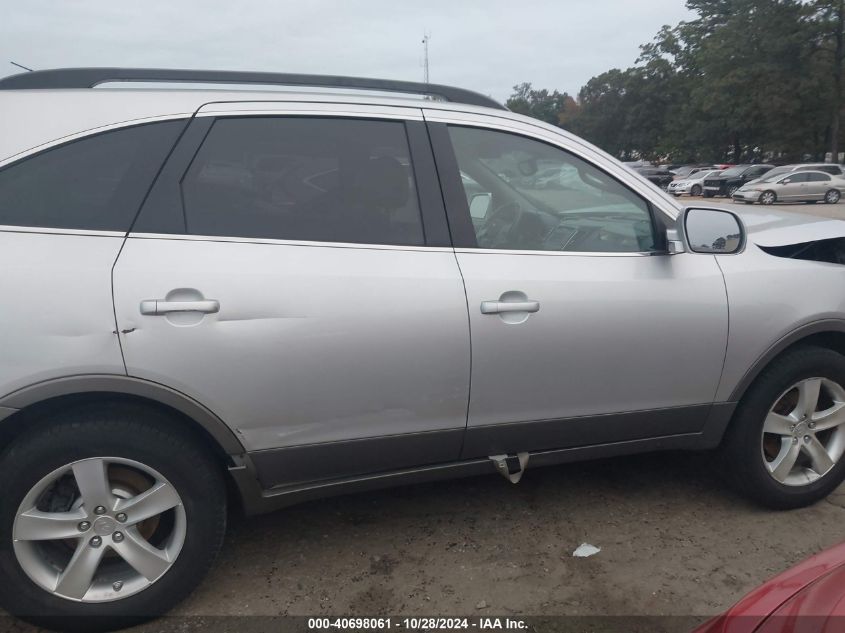 2007 Hyundai Veracruz Gls/Limited/Se VIN: KM8NU13C37U006413 Lot: 40698061