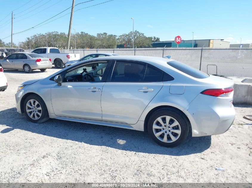 2020 Toyota Corolla Le VIN: 5YFEPRAE5LP082365 Lot: 40698071