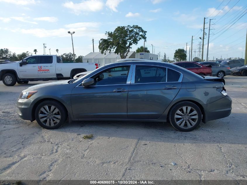 2012 Honda Accord 2.4 Ex-L VIN: 1HGCP2F82CA186609 Lot: 40698075