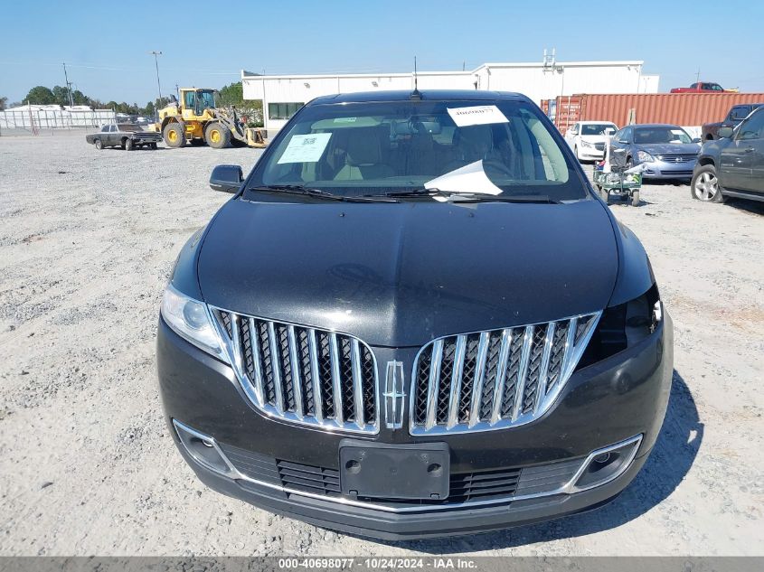 2012 Lincoln Mkx VIN: 2LMDJ6JK1CBL11845 Lot: 40698077