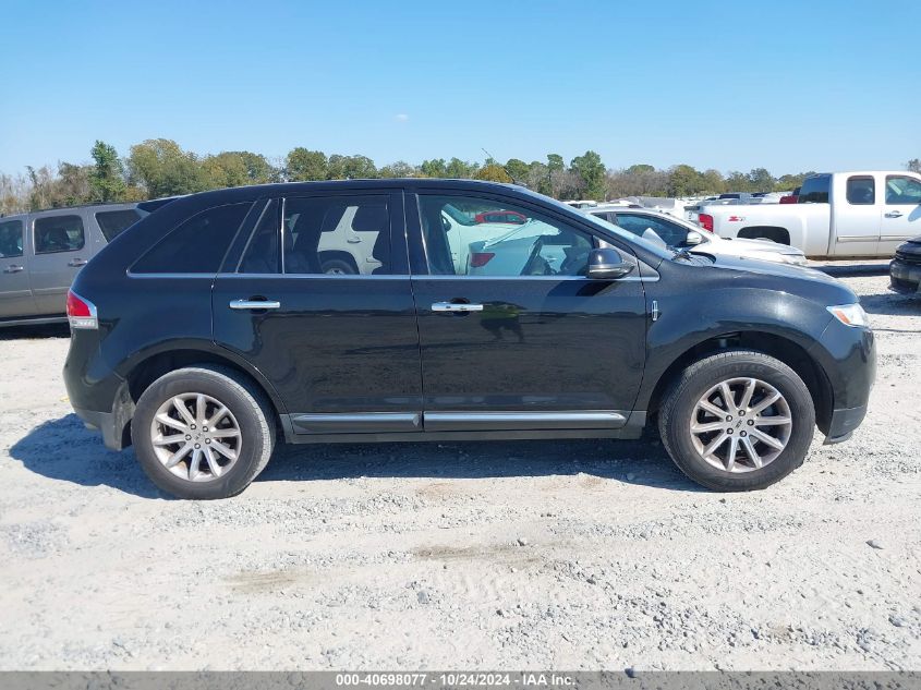 2012 Lincoln Mkx VIN: 2LMDJ6JK1CBL11845 Lot: 40698077