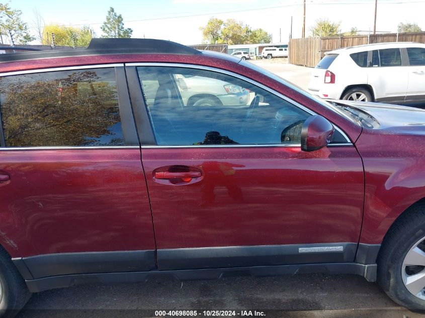 2012 Subaru Outback 2.5I Limited VIN: 4S4BRBKC5C3209296 Lot: 40698085