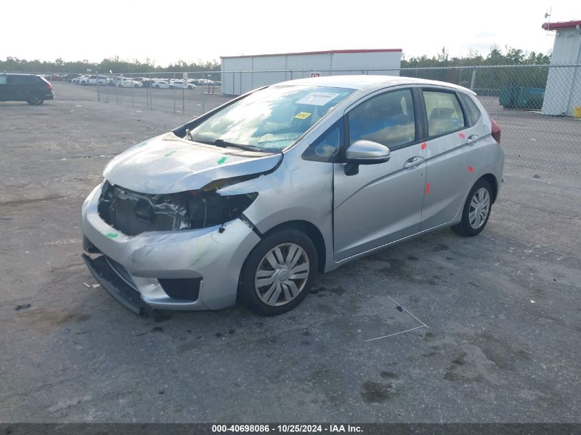 2016 Honda Fit Lx VIN: JHMGK5H5XGX014073 Lot: 40698086