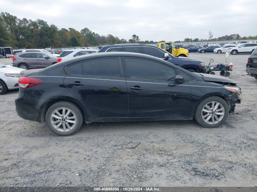 2017 Kia Forte S VIN: 3KPFL4A75HE116835 Lot: 40698095