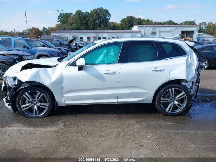 2021 Volvo Xc60 Momentum VIN: YV4102RK7M1742722 Lot: 40698145