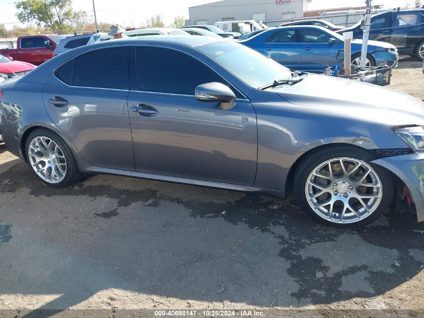 2012 Lexus Is 350 VIN: JTHCE5C22C5002587 Lot: 40698147