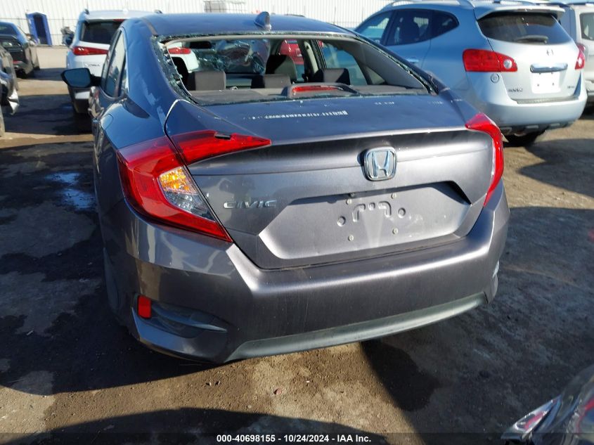 2018 Honda Civic Ex VIN: 19XFC2F76JE014236 Lot: 40698155