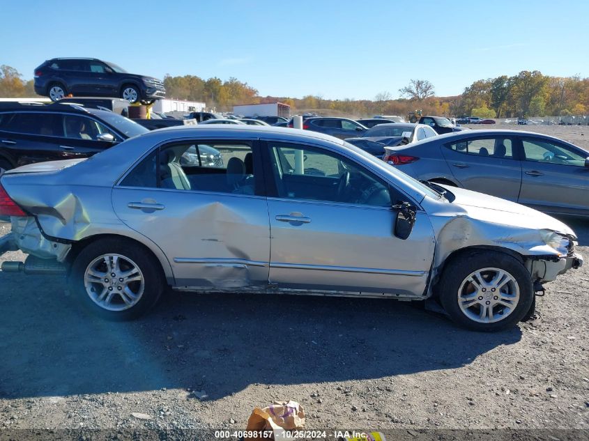 2007 Honda Accord 2.4 Se VIN: 1HGCM56357A085052 Lot: 40698157