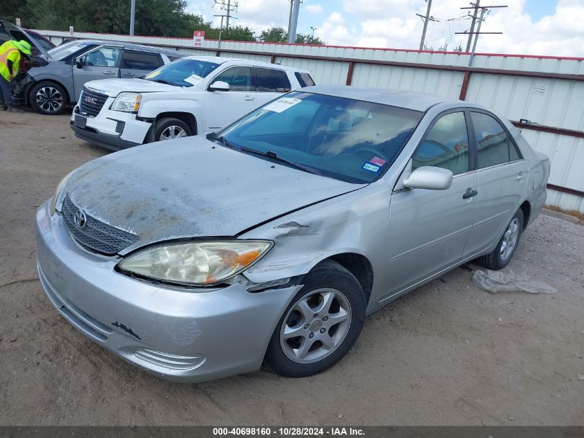 2002 Toyota Camry Le VIN: 4T1BE32K72U639820 Lot: 40698160