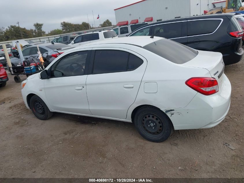 2018 Mitsubishi Mirage G4 Es VIN: ML32F3FJ8JHF05172 Lot: 40698172